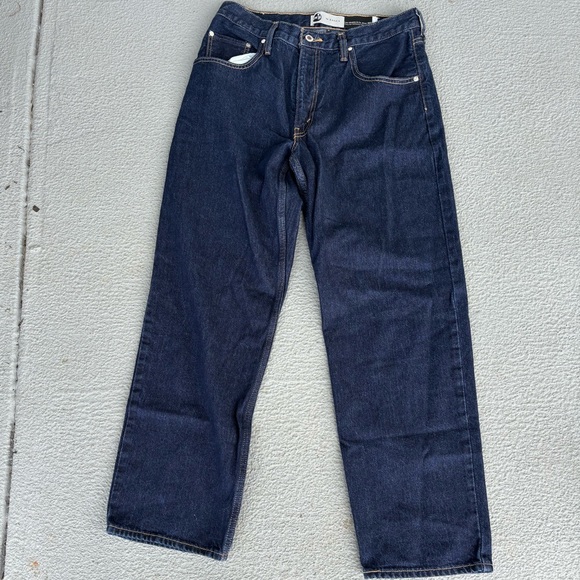 Levis Silvertab Jeans Blue '94 Baggy Skater Denim Casual Pockets (31x31) - Picture 3 of 5